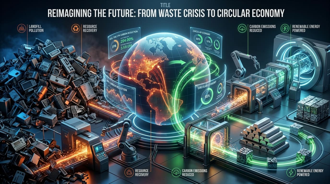The Global Scrap Crisis Infographic